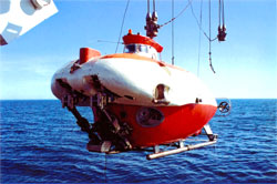 Deep-sea vehicle "Rus"